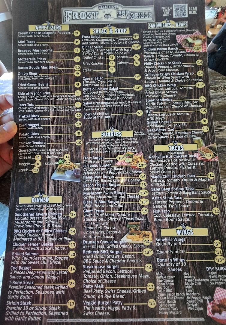 FROST BAR N Grille